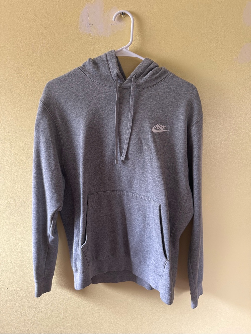 Nike Women’s Grey Hooded Pullover Sweatshirt